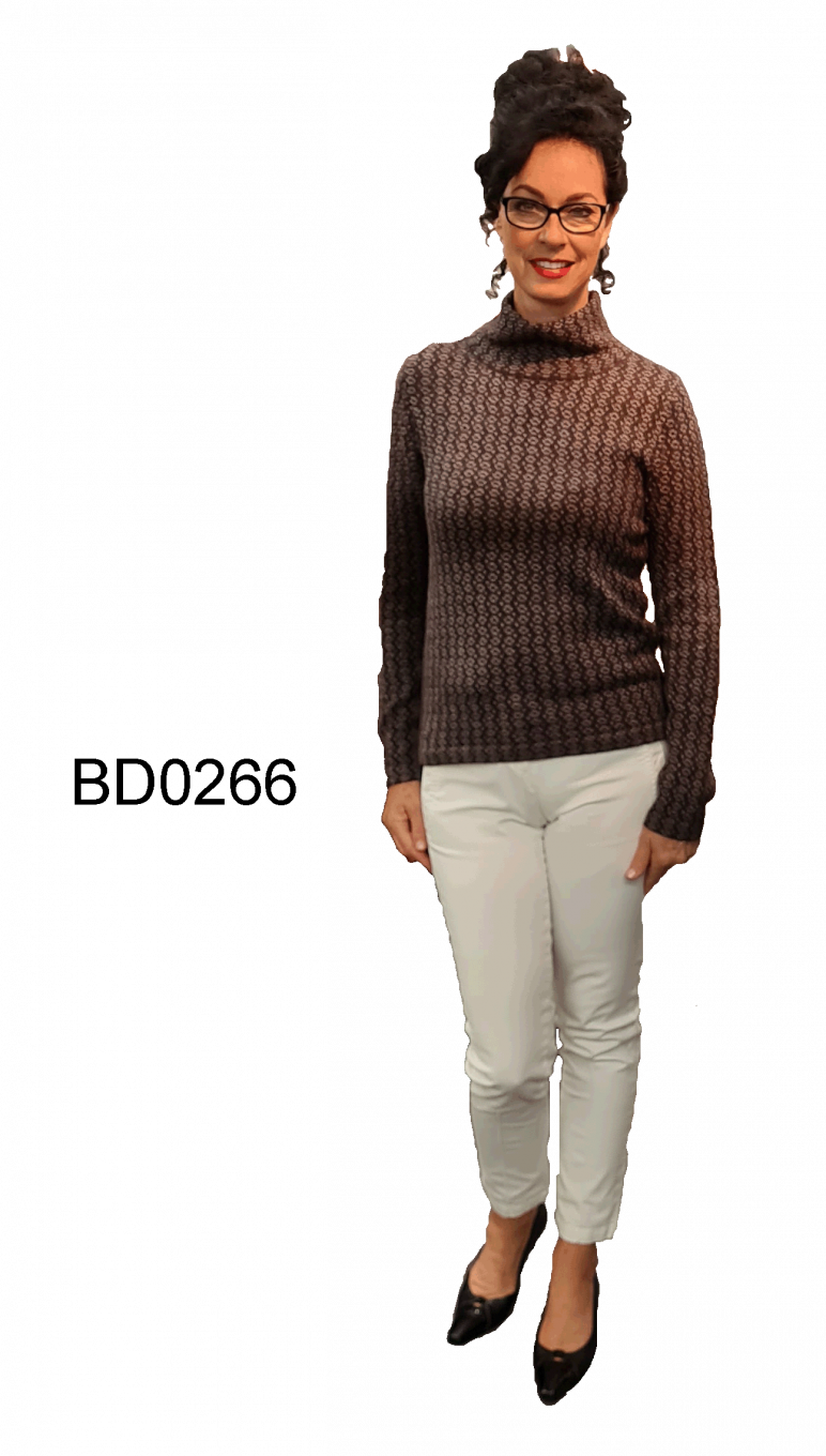 Damen Alpaka Stehkragenpullover "Elisabeth"